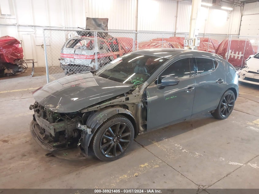 VIN JM1BPBNM3K1140424 2019 MAZDA MAZDA3 PREMIUM PACKAGE
