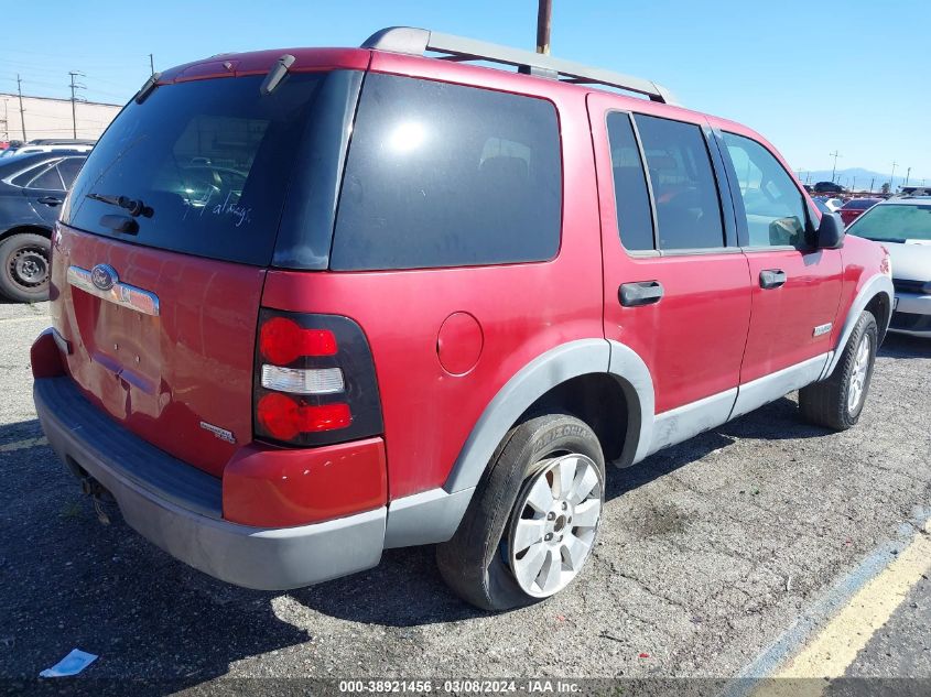 2006 Ford Explorer Xlt VIN: 1FMEU73E76UB31708 Lot: 38921456