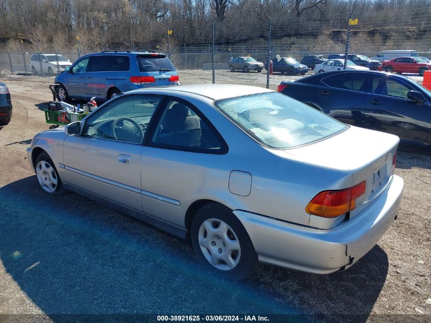 1998 Honda Civic Ex VIN: 1HGEJ8145WL081153 Lot: 38921625