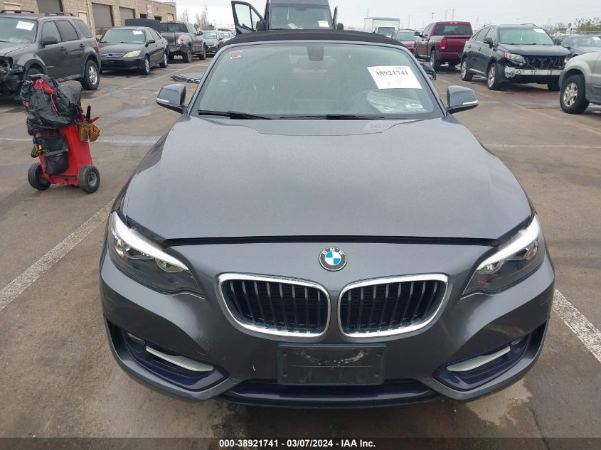 2017 BMW 230I VIN: WBA2K9C36H7A26327 Lot: 38921741