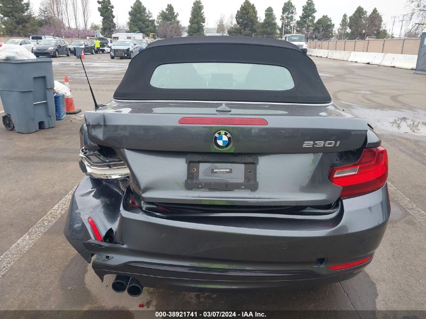 2017 BMW 230I VIN: WBA2K9C36H7A26327 Lot: 38921741