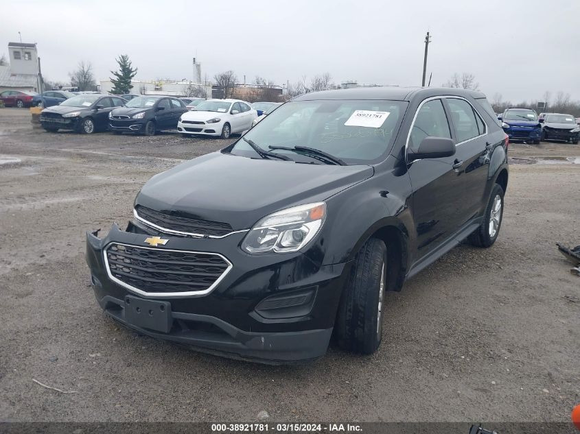 2GNALBEK6H1604032 2017 Chevrolet Equinox Ls