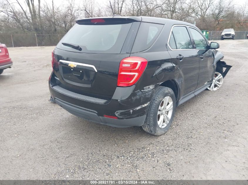 2GNALBEK6H1604032 2017 Chevrolet Equinox Ls