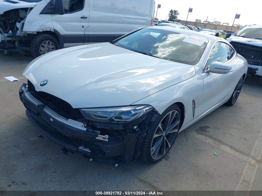 2021 BMW 840I VIN: WBAAE2C05MCF72070 Lot: 38921782
