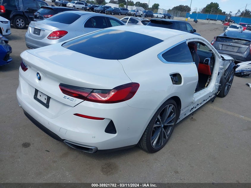 2021 BMW 840I VIN: WBAAE2C05MCF72070 Lot: 38921782