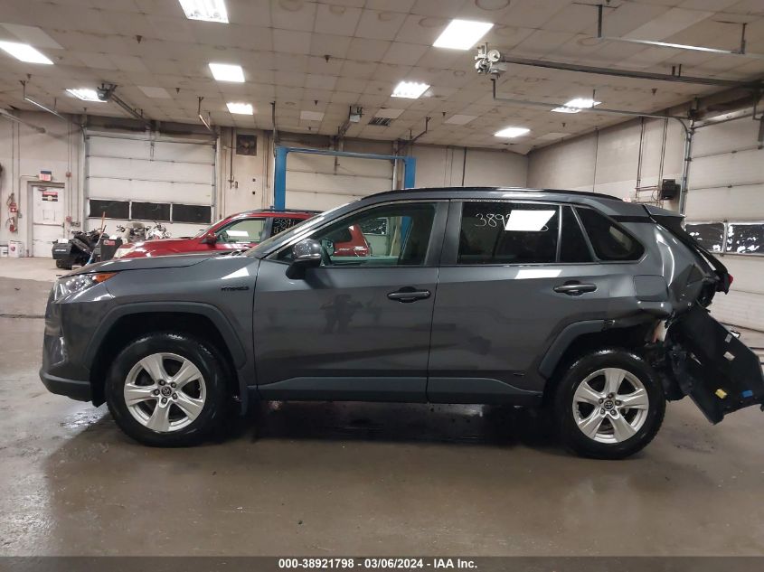 2019 Toyota Rav4 Hybrid Xle VIN: 2T3RWRFV8KW029810 Lot: 38921798