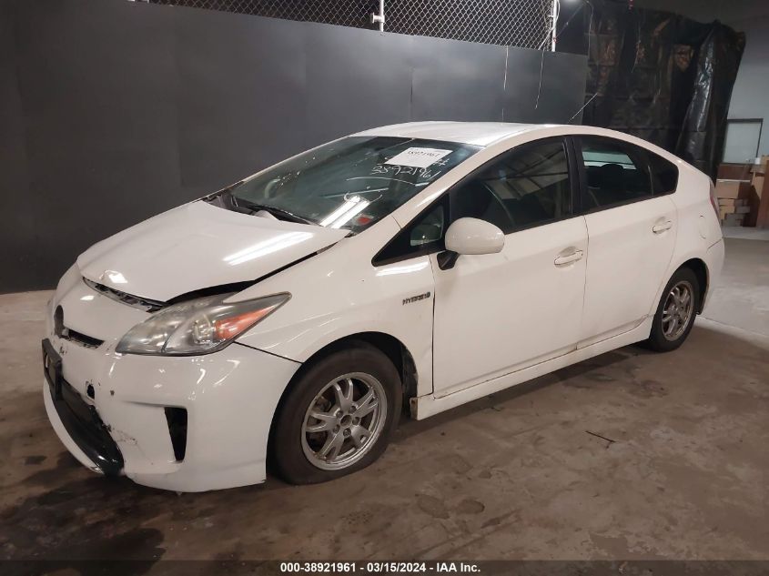 2010 Toyota Prius Ii VIN: JTDKN3DU7A1182218 Lot: 38921961