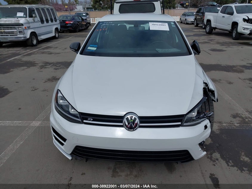 2016 VOLKSWAGEN GOLF R 4-DOOR - WVWLF7AU0GW241912