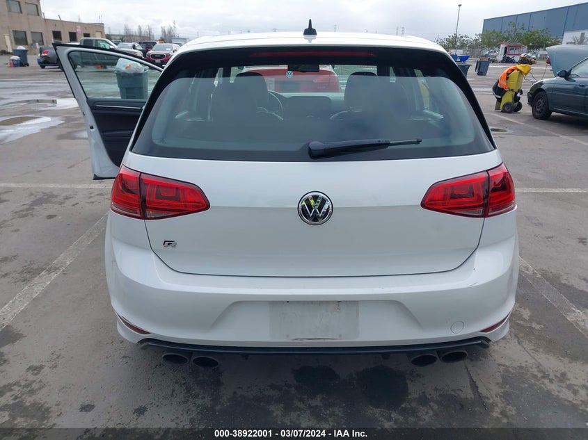 2016 VOLKSWAGEN GOLF R 4-DOOR - WVWLF7AU0GW241912