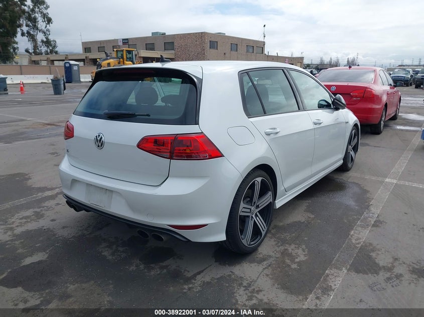 2016 VOLKSWAGEN GOLF R 4-DOOR - WVWLF7AU0GW241912
