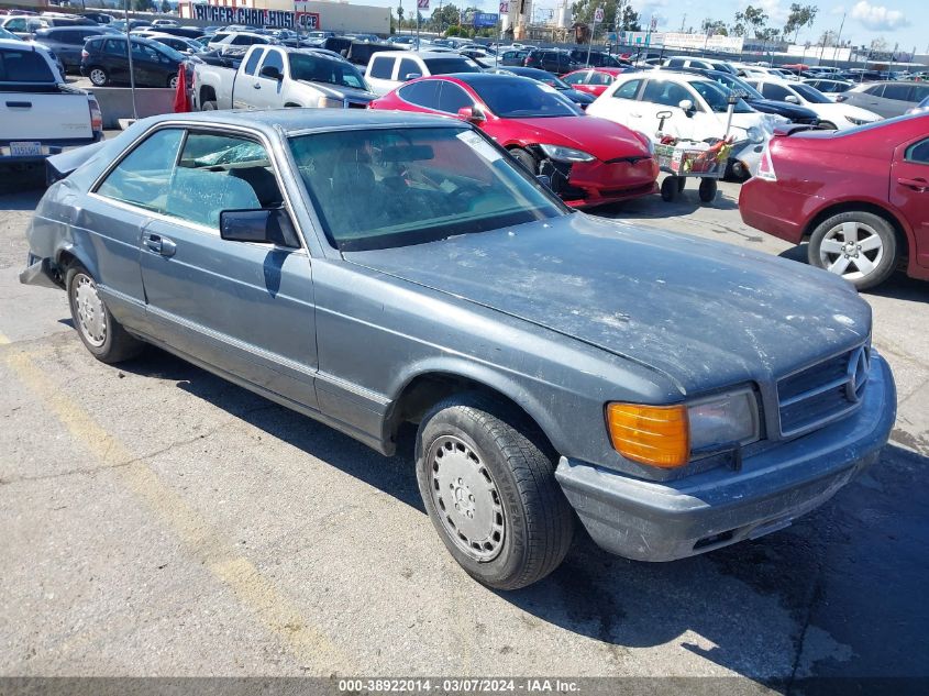 1990 Mercedes-Benz 560 Sec VIN: WDBCA45E7LA549827 Lot: 38922014