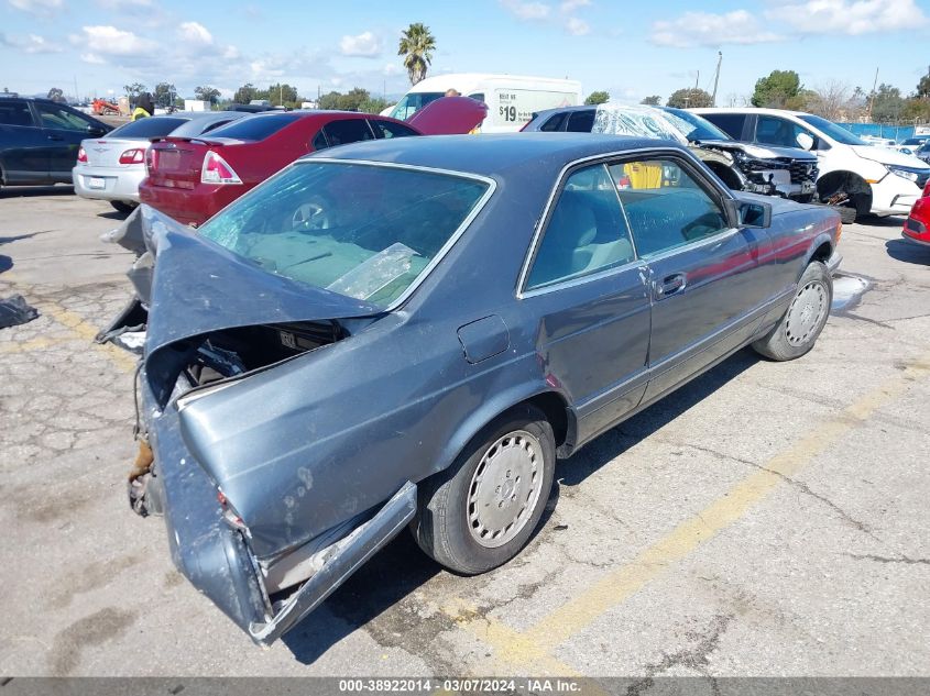 1990 Mercedes-Benz 560 Sec VIN: WDBCA45E7LA549827 Lot: 38922014