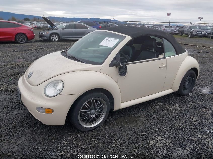 2005 Volkswagen New Beetle Gl VIN: 3VWBM31Y05M365461 Lot: 38922017