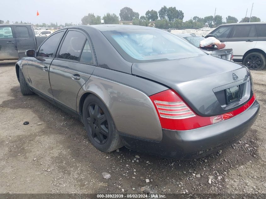 2004 Maybach 57 VIN: WDBVF78J64A000495 Lot: 38922039