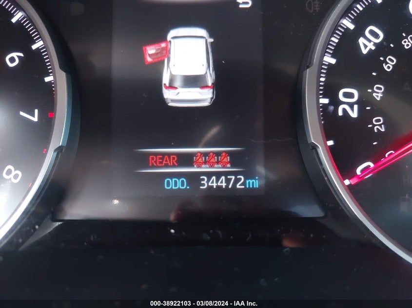 VIN 2T3K1RFV2LW085811 2020 TOYOTA RAV4 LE