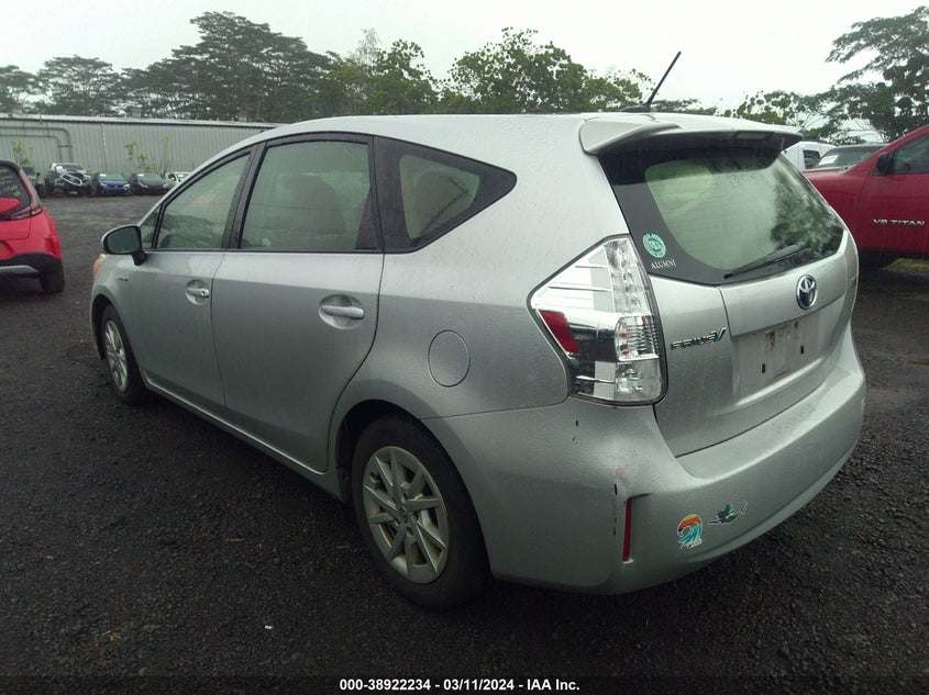 2012 Toyota Prius V Three VIN: JTDZN3EU9C3123417 Lot: 38922234