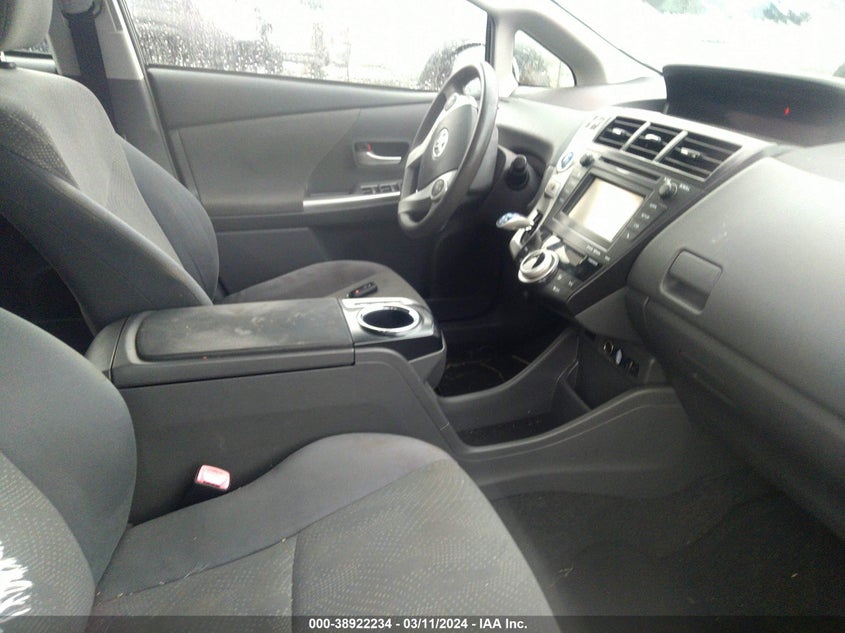 2012 Toyota Prius V Three VIN: JTDZN3EU9C3123417 Lot: 38922234