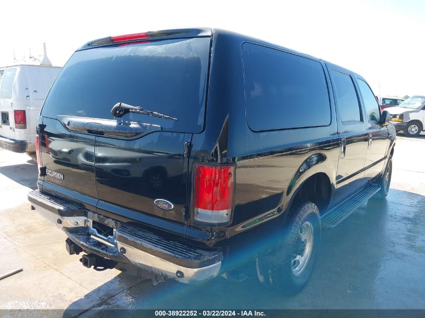 2000 Ford Excursion Limited VIN: 1FMNU43SXYED08866 Lot: 38922252