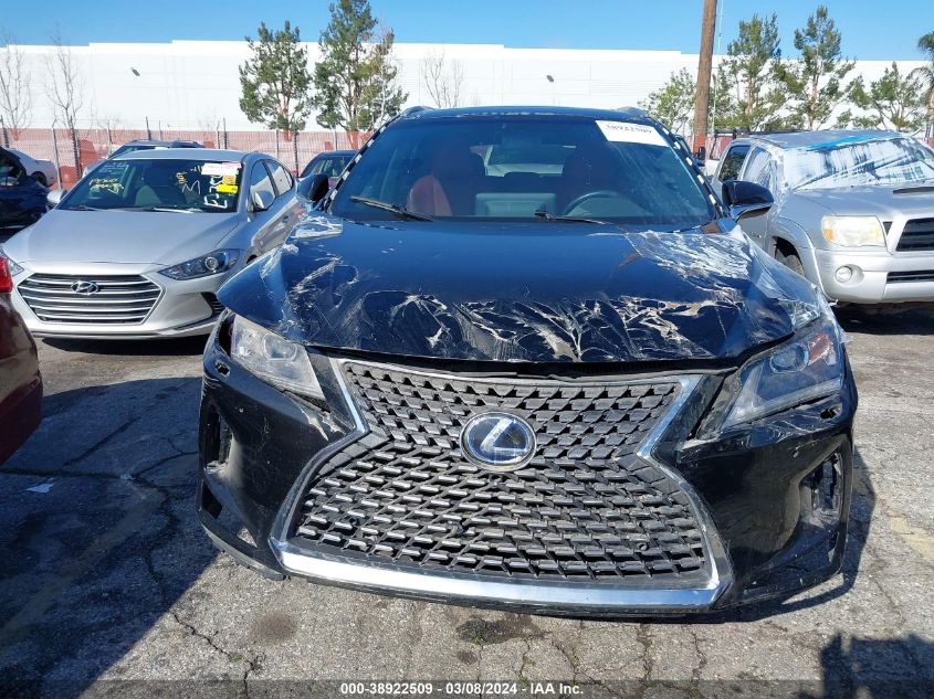 2020 Lexus Rx 450H F Sport Performance VIN: 2T2YGMDA7LC04942 Lot: 38922509