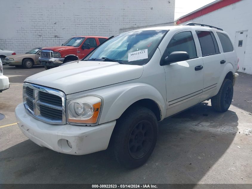 2006 Dodge Durango Slt VIN: 1D4HB48N76F191106 Lot: 38922523