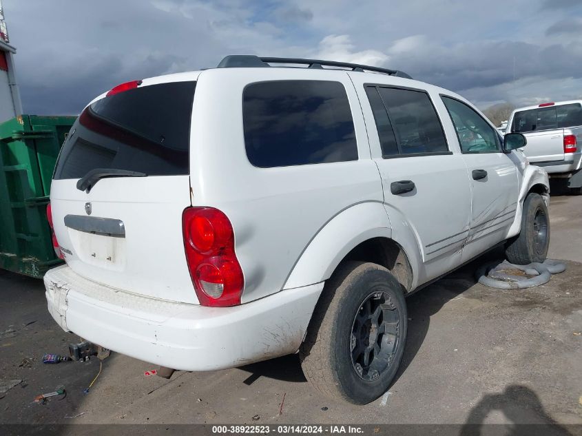 2006 Dodge Durango Slt VIN: 1D4HB48N76F191106 Lot: 38922523