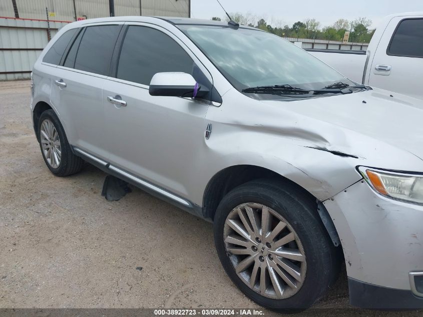 2011 Lincoln Mkx VIN: 2LMDJ6JK9BBJ29941 Lot: 38922723