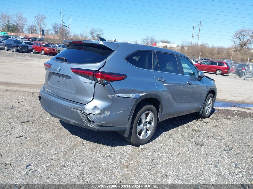 2023 TOYOTA HIGHLANDER VIN: 5TDBBRCH6PS115248