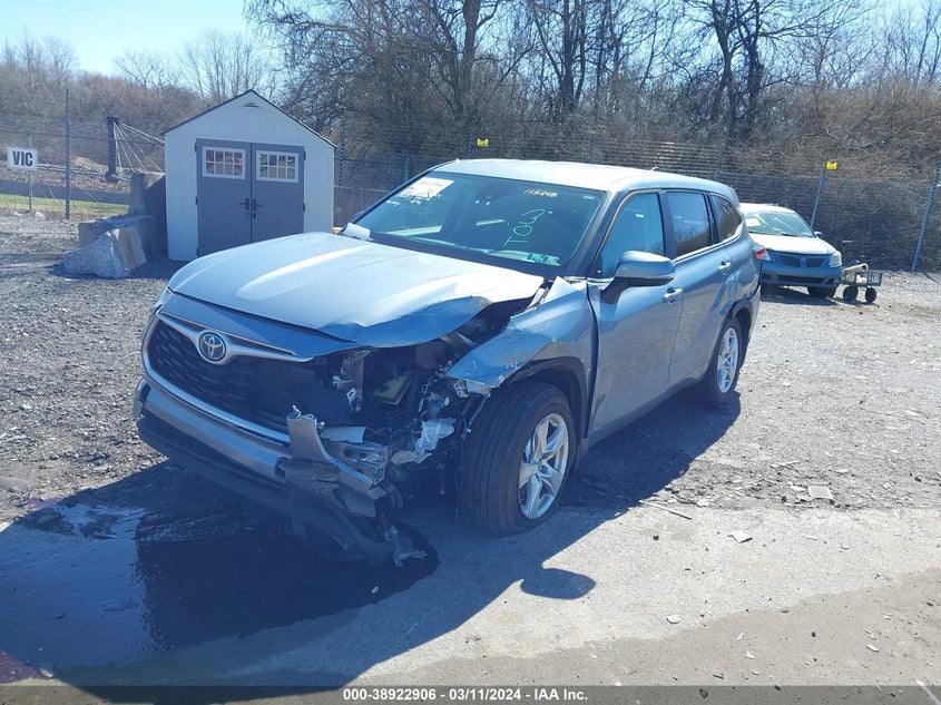 2023 TOYOTA HIGHLANDER VIN: 5TDBBRCH6PS115248