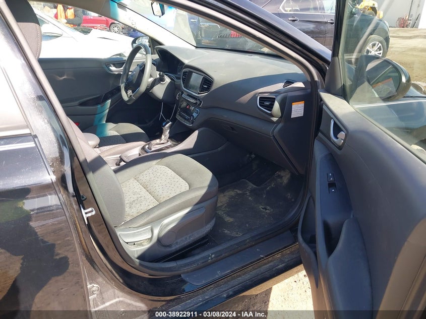 2019 Hyundai Ioniq Hybrid Blue VIN: KMHC65LC5KU176211 Lot: 38922911