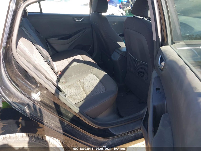 VIN KMHC65LC5KU176211 2019 HYUNDAI IONIQ HYBRID BLUE