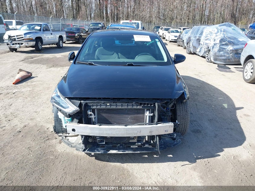 VIN KMHC65LC5KU176211 2019 HYUNDAI IONIQ HYBRID BLUE
