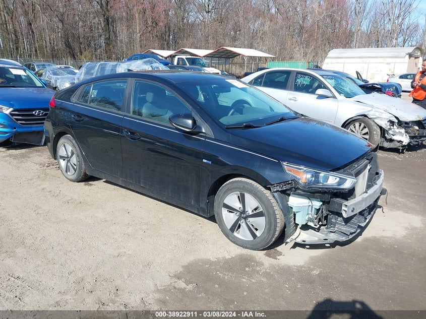 2019 Hyundai Ioniq Hybrid Blue VIN: KMHC65LC5KU176211 Lot: 38922911