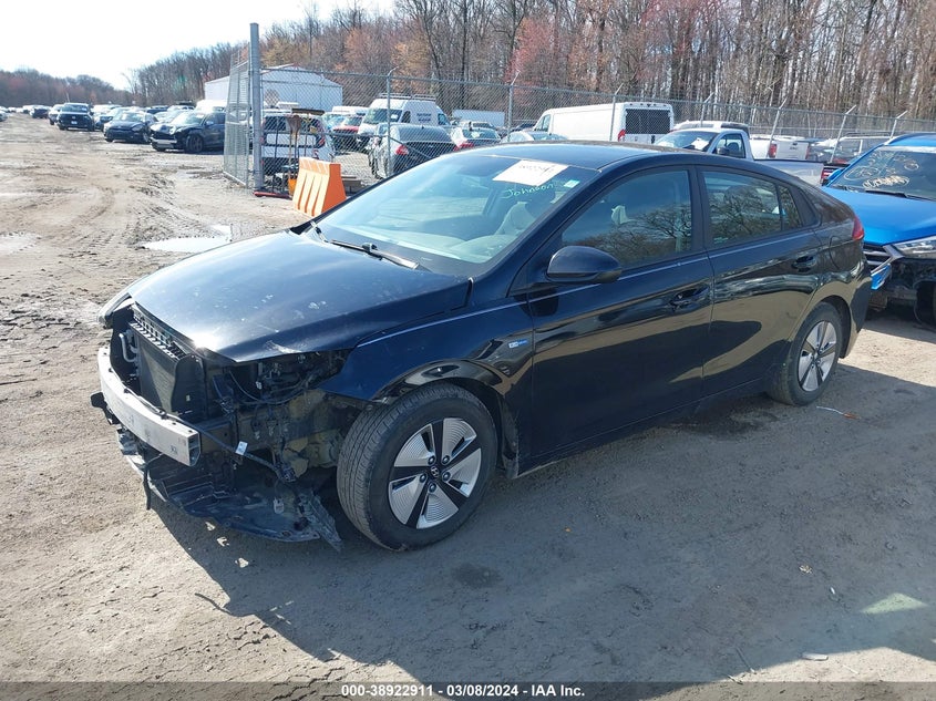 2019 Hyundai Ioniq Hybrid Blue VIN: KMHC65LC5KU176211 Lot: 38922911