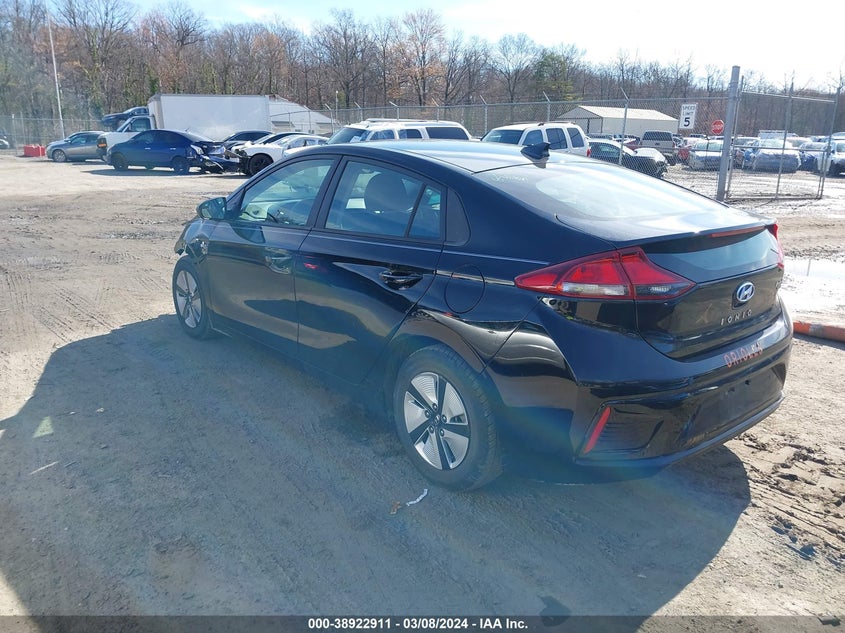 2019 Hyundai Ioniq Hybrid Blue VIN: KMHC65LC5KU176211 Lot: 38922911