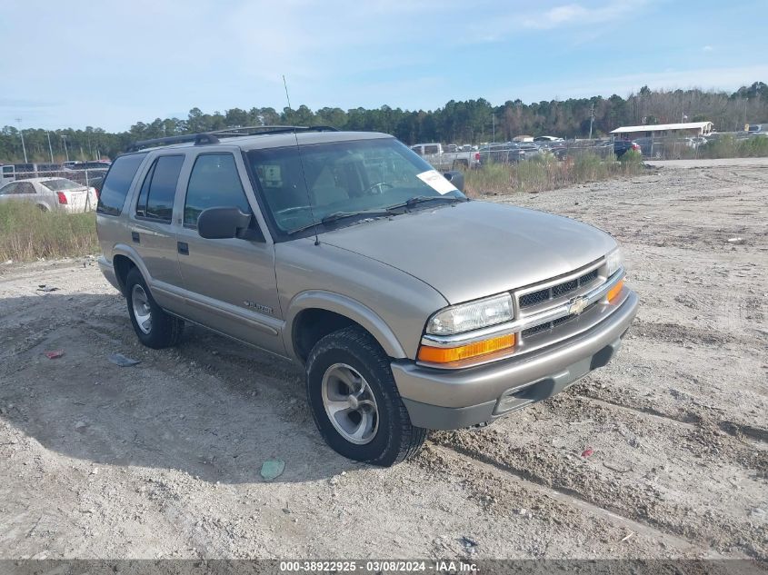 2002 Chevrolet Blazer Ls VIN: 1GNCS13WX2K137507 Lot: 38922925