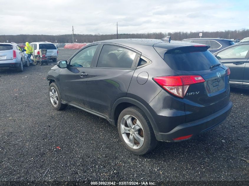 2016 Honda Hr-V Ex VIN: 3CZRU6H50GM767668 Lot: 38923042