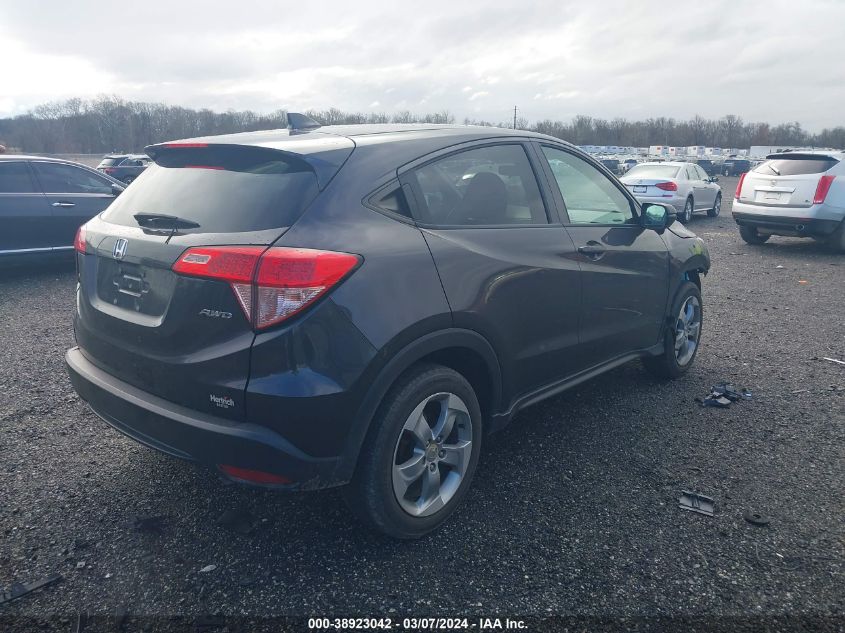 2016 Honda Hr-V Ex VIN: 3CZRU6H50GM767668 Lot: 38923042