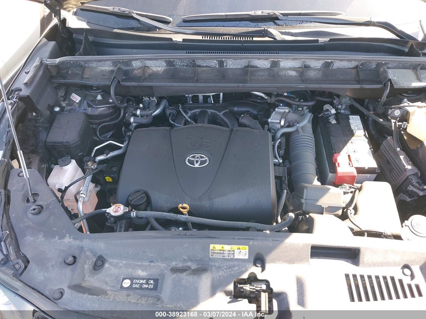2021 TOYOTA HIGHLANDER VIN: 5TDGZRBH5MS072598