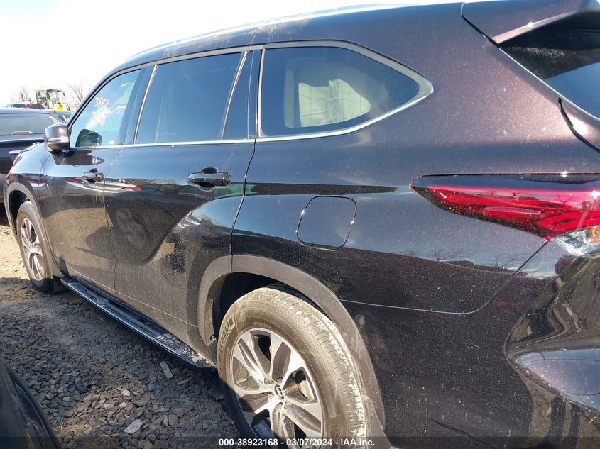 2021 TOYOTA HIGHLANDER VIN: 5TDGZRBH5MS072598