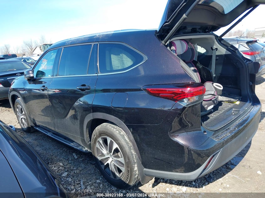 2021 TOYOTA HIGHLANDER VIN: 5TDGZRBH5MS072598