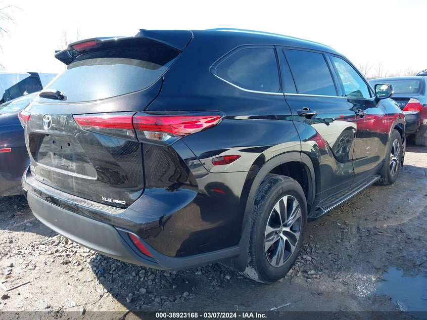 2021 TOYOTA HIGHLANDER VIN: 5TDGZRBH5MS072598