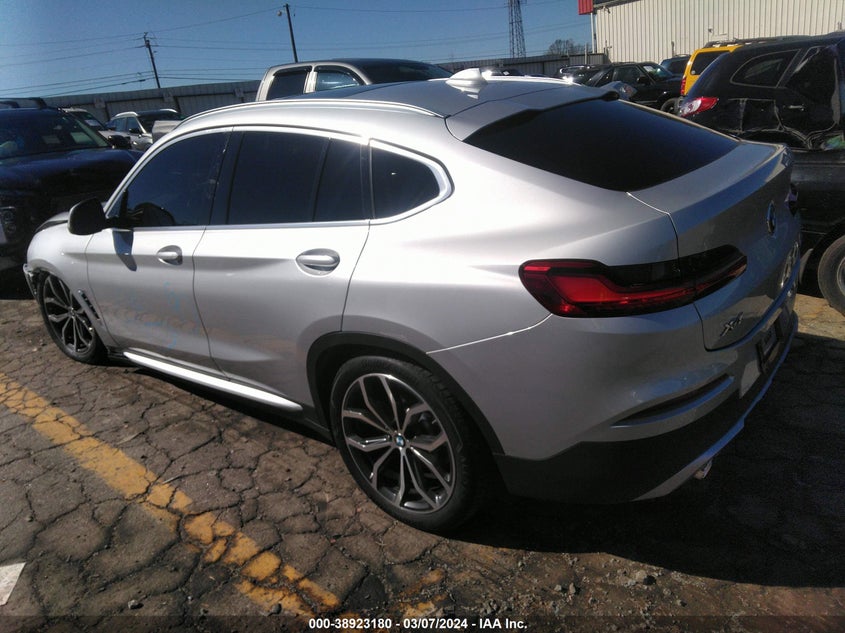 2021 BMW X4 xDrive30I VIN: 5UX2V1C07M9G65380 Lot: 38923180