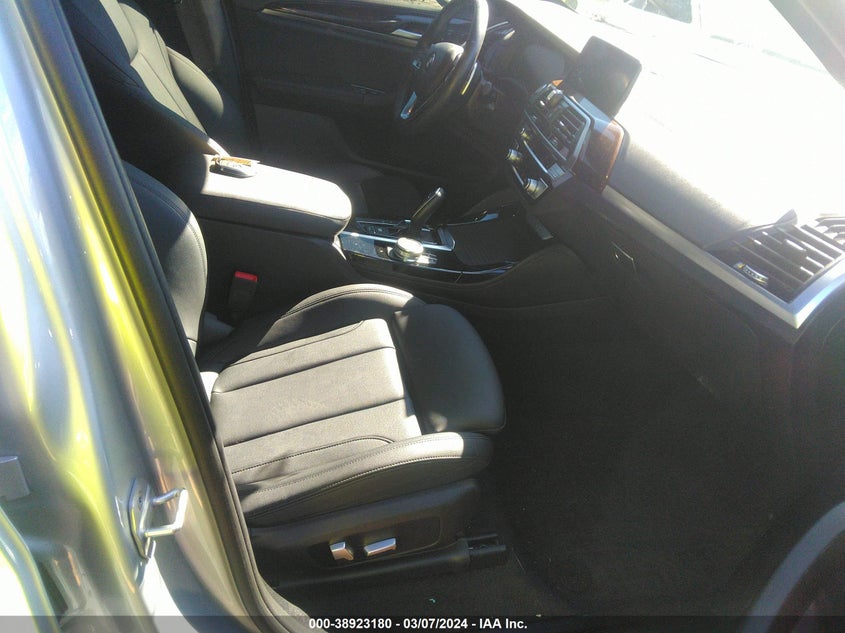 2021 BMW X4 xDrive30I VIN: 5UX2V1C07M9G65380 Lot: 38923180