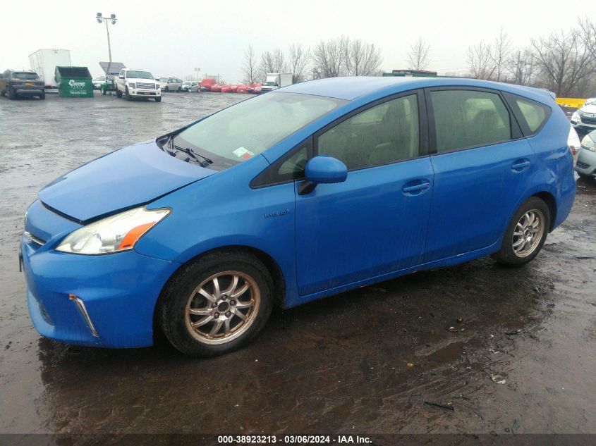 2014 Toyota Prius V Two VIN: JTDZN3EU2E3298286 Lot: 38923213