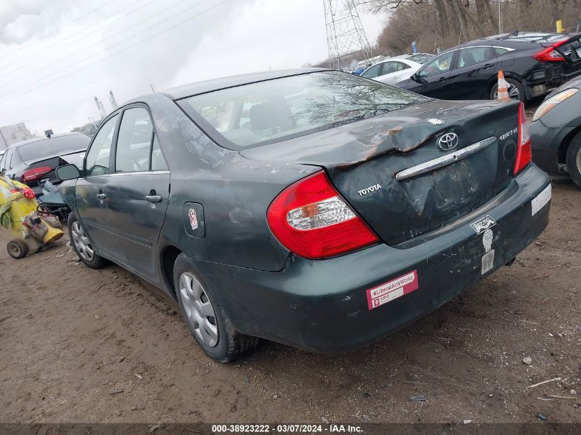 2003 Toyota Camry Le VIN: 4T1BE32K73U744780 Lot: 38923222