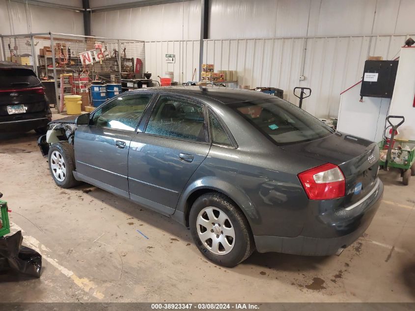 2003 Audi A4 1.8T VIN: WAULC68E43A294540 Lot: 38923347