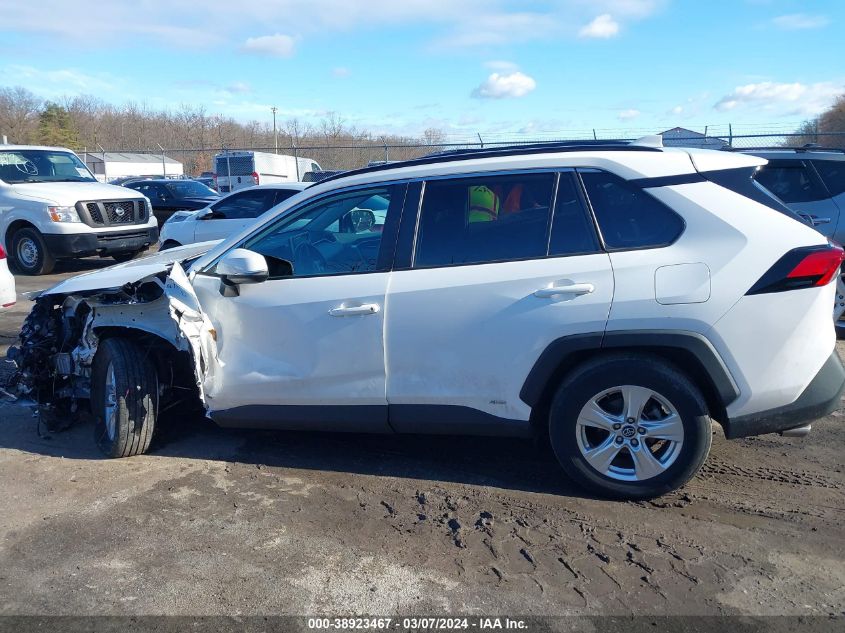 2T3RWRFV2LW082066 2020 Toyota Rav4 Xle Hybrid