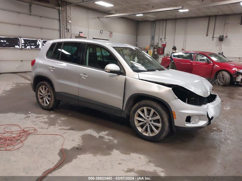 2014 VOLKSWAGEN TIGUAN SE - WVGBV3AX2EW626043