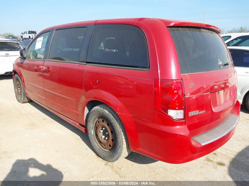 2013 DODGE GRAND CARAVAN SE - 2C4RDGBG8DR768836