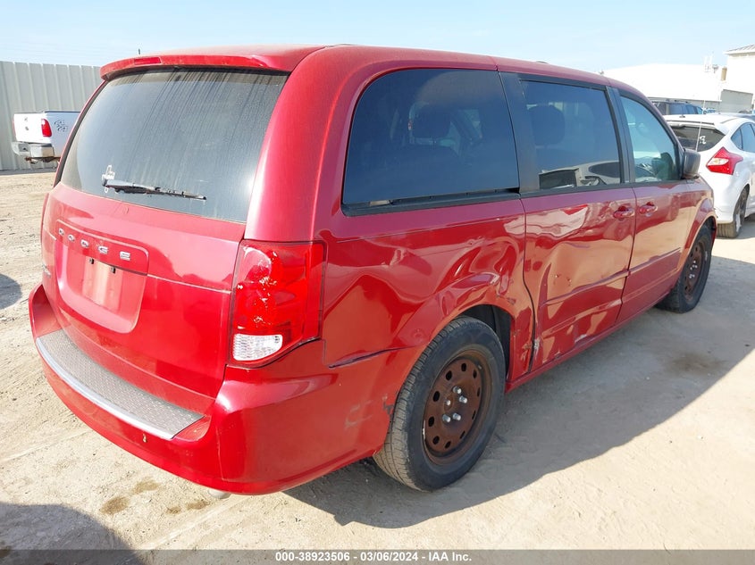 2013 DODGE GRAND CARAVAN SE - 2C4RDGBG8DR768836